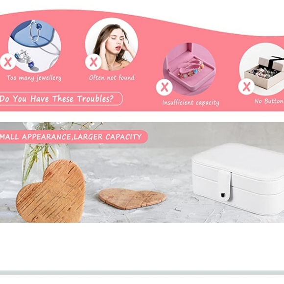 BNIB Portable Jewelry organizer for travel - Picture 9 of 16